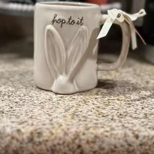 Rae Dunn Cream Bunny Mug